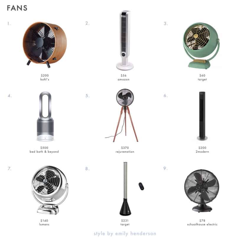 Not Ugly Fans & AC Units To Buy Now So You Don't Melt Later - Emily ...