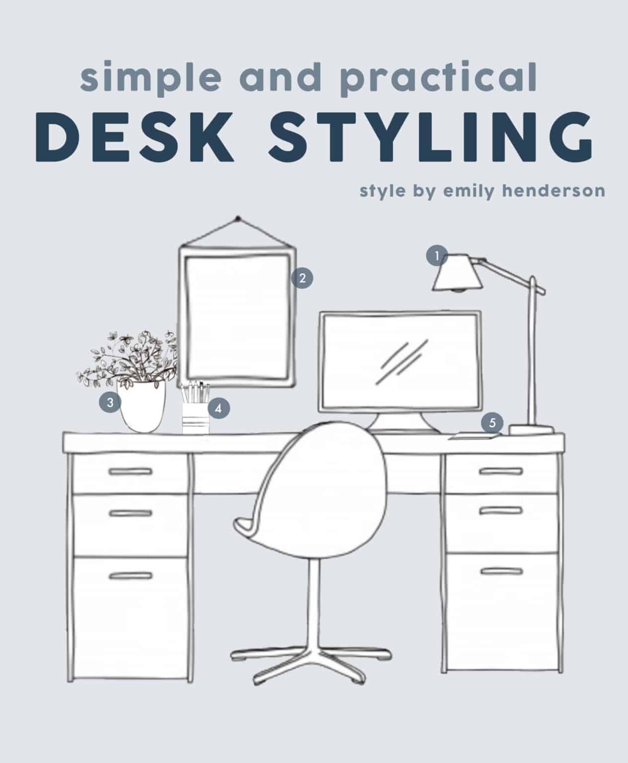Desk Styling 101 How To Make Your Desk Cute AND Practical For Everyday