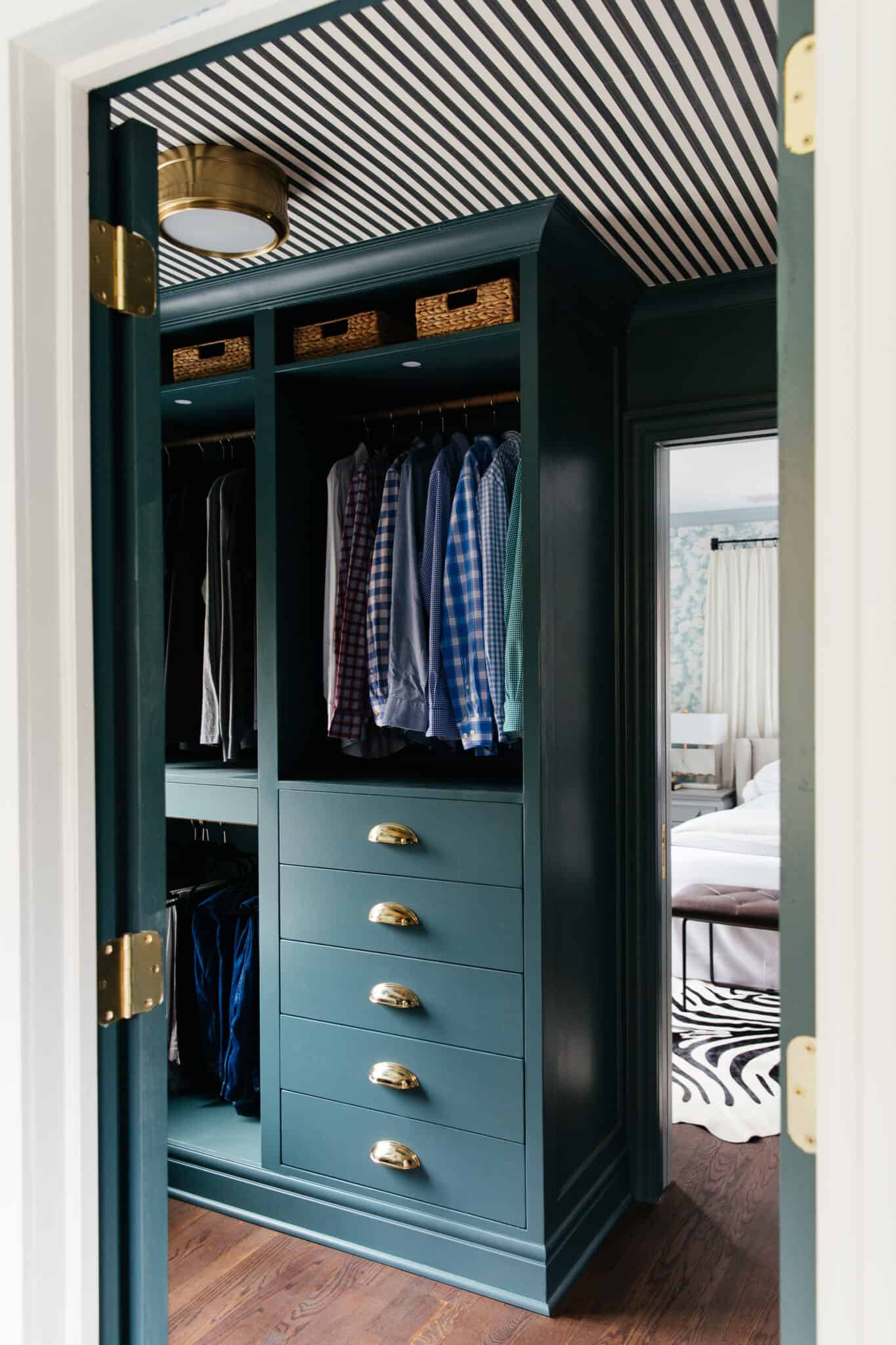 Small Space, Big Design The Bold Closet Trend (Plus, Sara Reveals Her