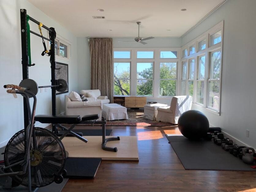 8 Awesome DIY Reader Home Gyms To Inspire You... And Us! - Emily Henderson