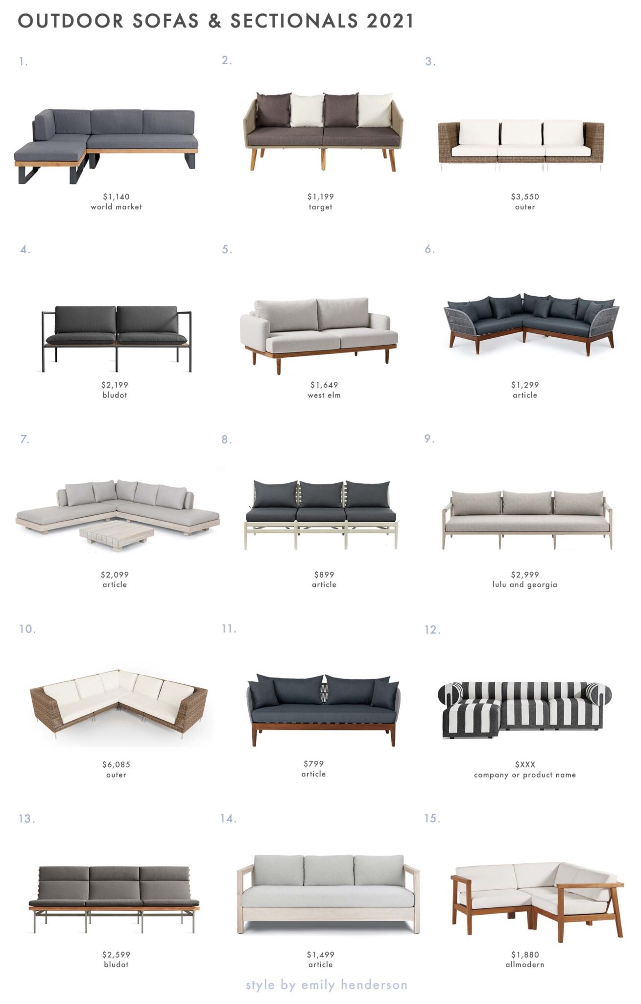 Our Outdoor Furniture Picks To Get You (And Your Outdoor Space) Ready