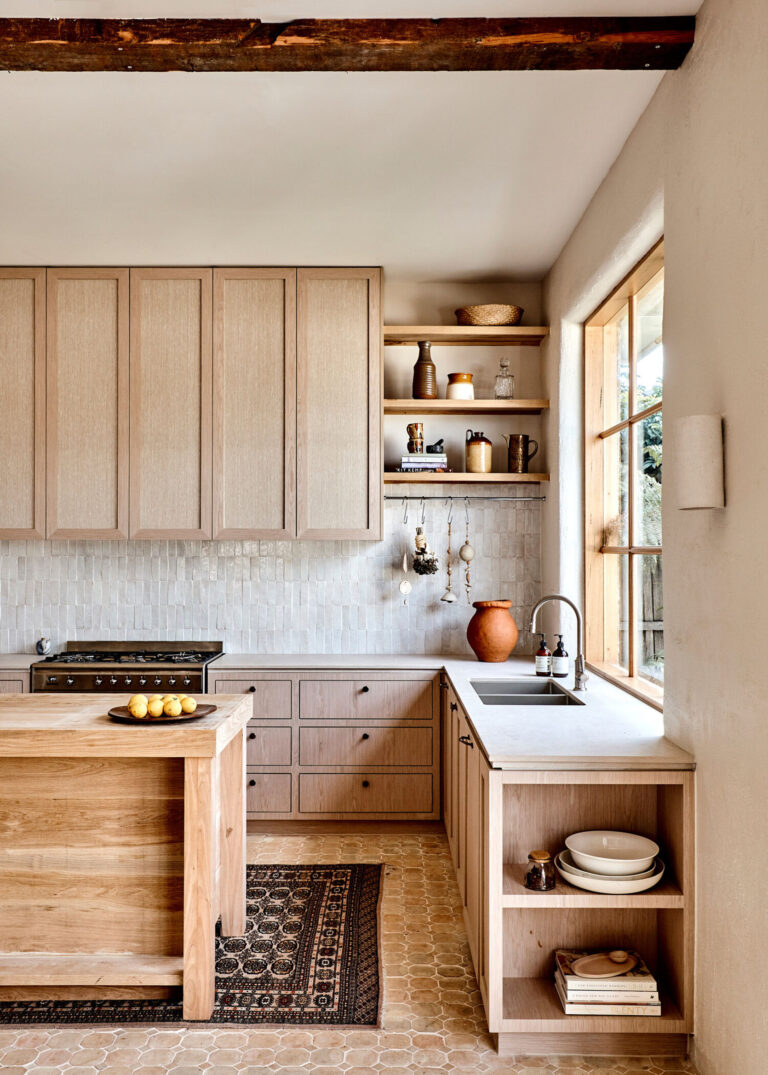 Farmhouse Design Process Can A Kitchen Have Too Much Wood? A Deep