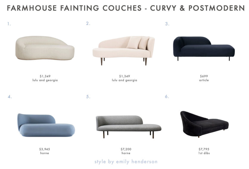 My Farmhouse "Ok To Shop" List Chaise Lounge, Fainting Couch, Daybed