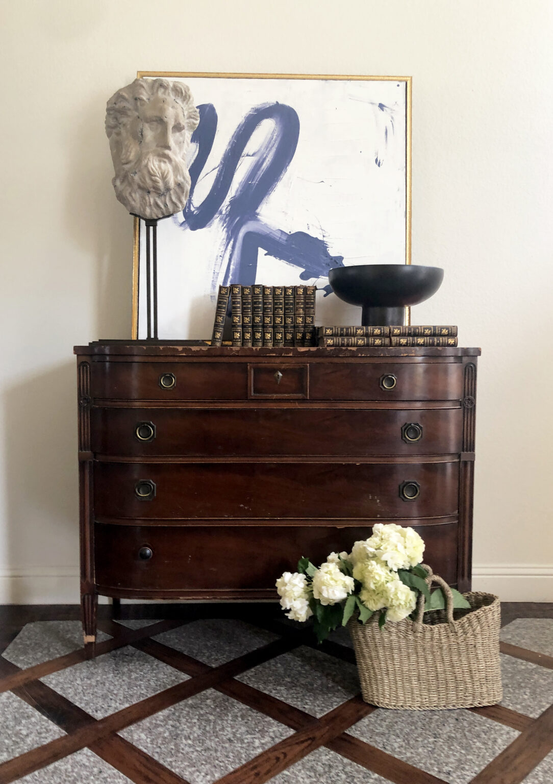 A "White Box" Rental That Was Turned Into A Stunning Eclectic Home Via