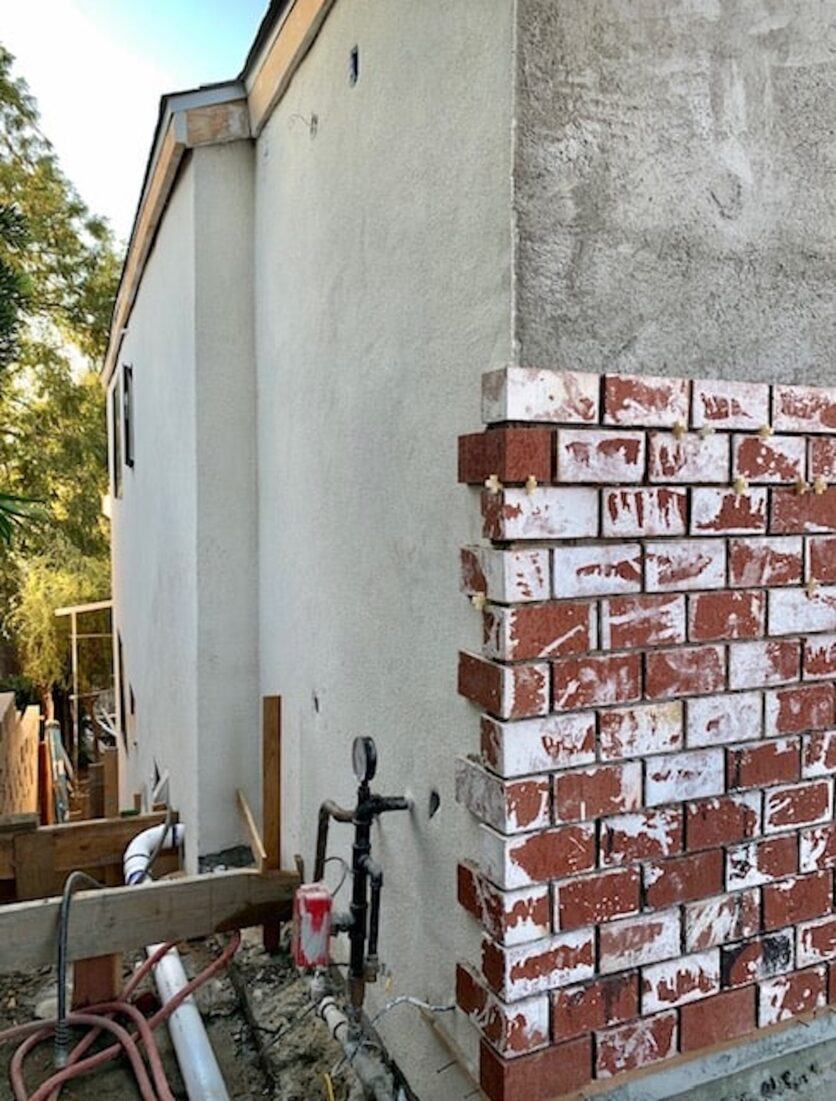 The BudgetFriendly Brick House Hack How to Clad Your