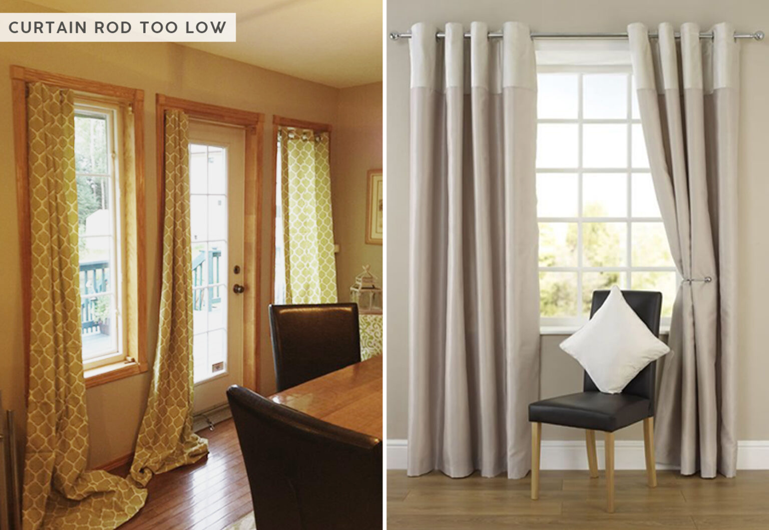 Hanging Curtains All Wrong Emily Henderson