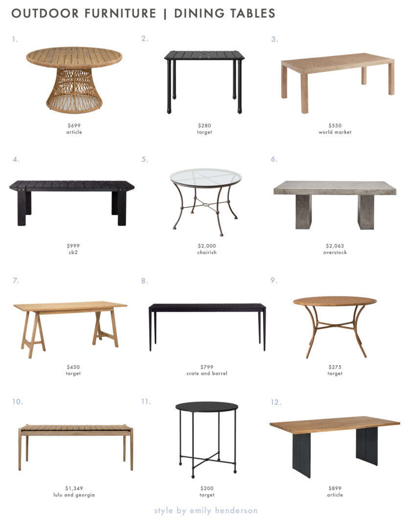 Our 2022 Outdoor Furniture Picks To Get You And Your Outdoor Space