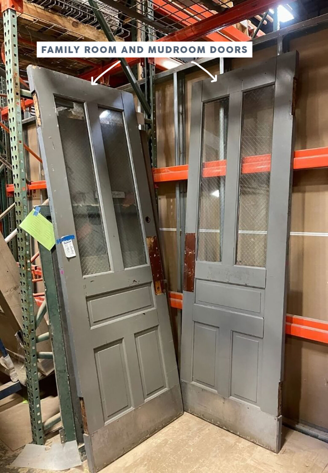 How We Are Restoring Our Vintage Doors + Splurging On Some Special