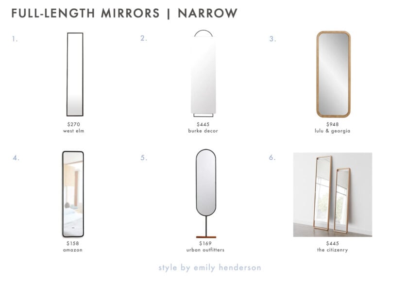 Want To See Your ENTIRE Outfit?? The Best FullLength Floor Mirrors And
