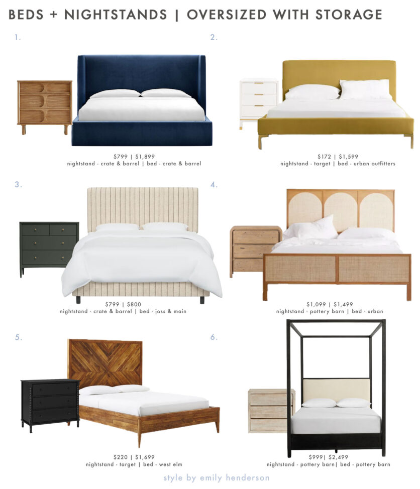 Power Couples Bed And Nightstand Combos For Every Style (+ How To Pick