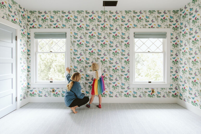 Birdie's Wallpaper Room + What's Next - Emily Henderson