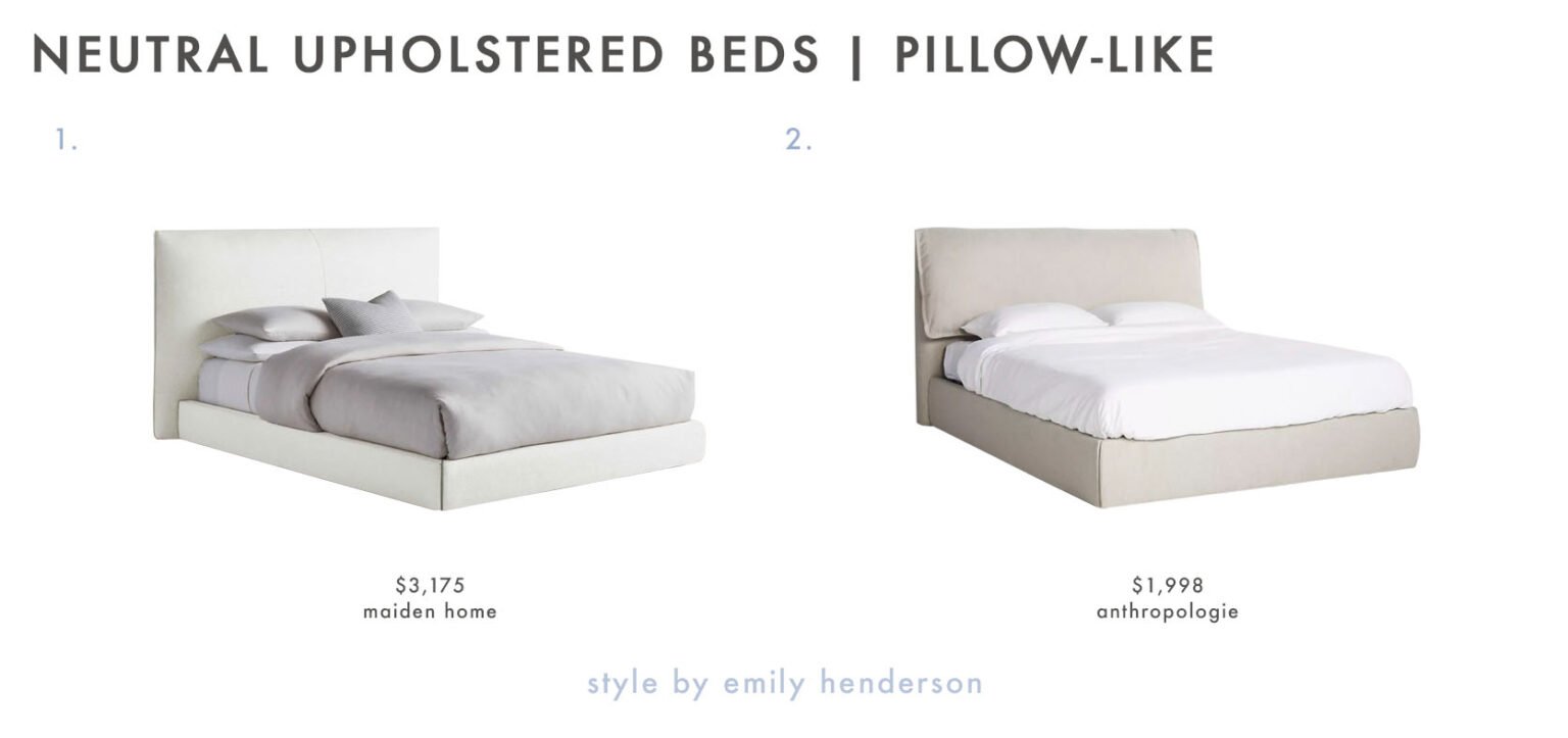 To Our Bedroom + All The Upholstered Beds We Considered And