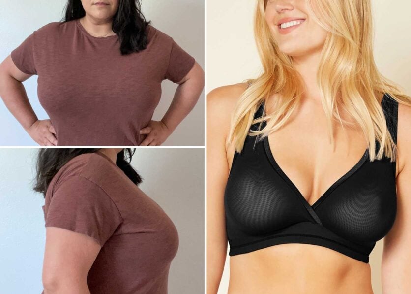 The Best & Most Supportive Wireless Bras for Large DD+ Breasts An
