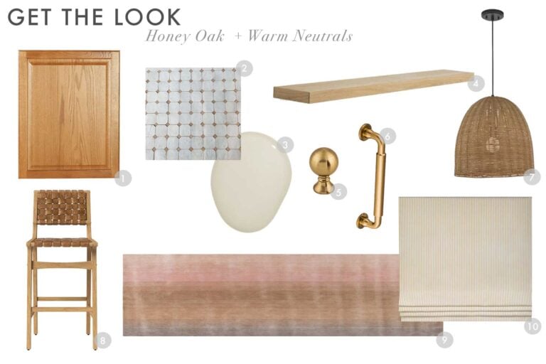 You Asked For It 5 Color Palettes to Freshen Up a Tired Honey Oak