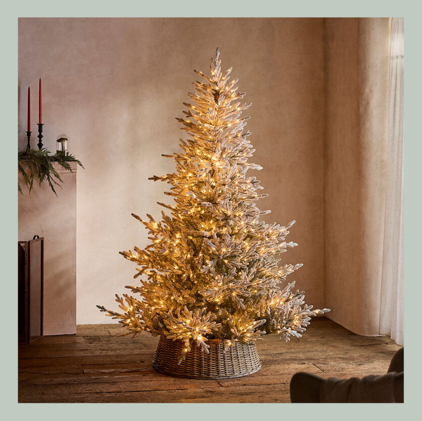 Our Favorite ScandiInspired Faux Christmas Trees (+ Pretty Garlands