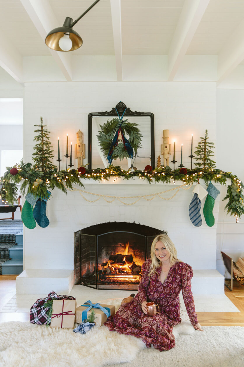 The OFFICIAL First Farmhouse Christmas! (+ A Great Ribbon Hack And My
