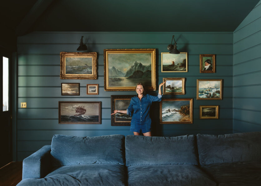 How We Hung Our Seascape Gallery Wall... Without One Wrong Nail Hole ...