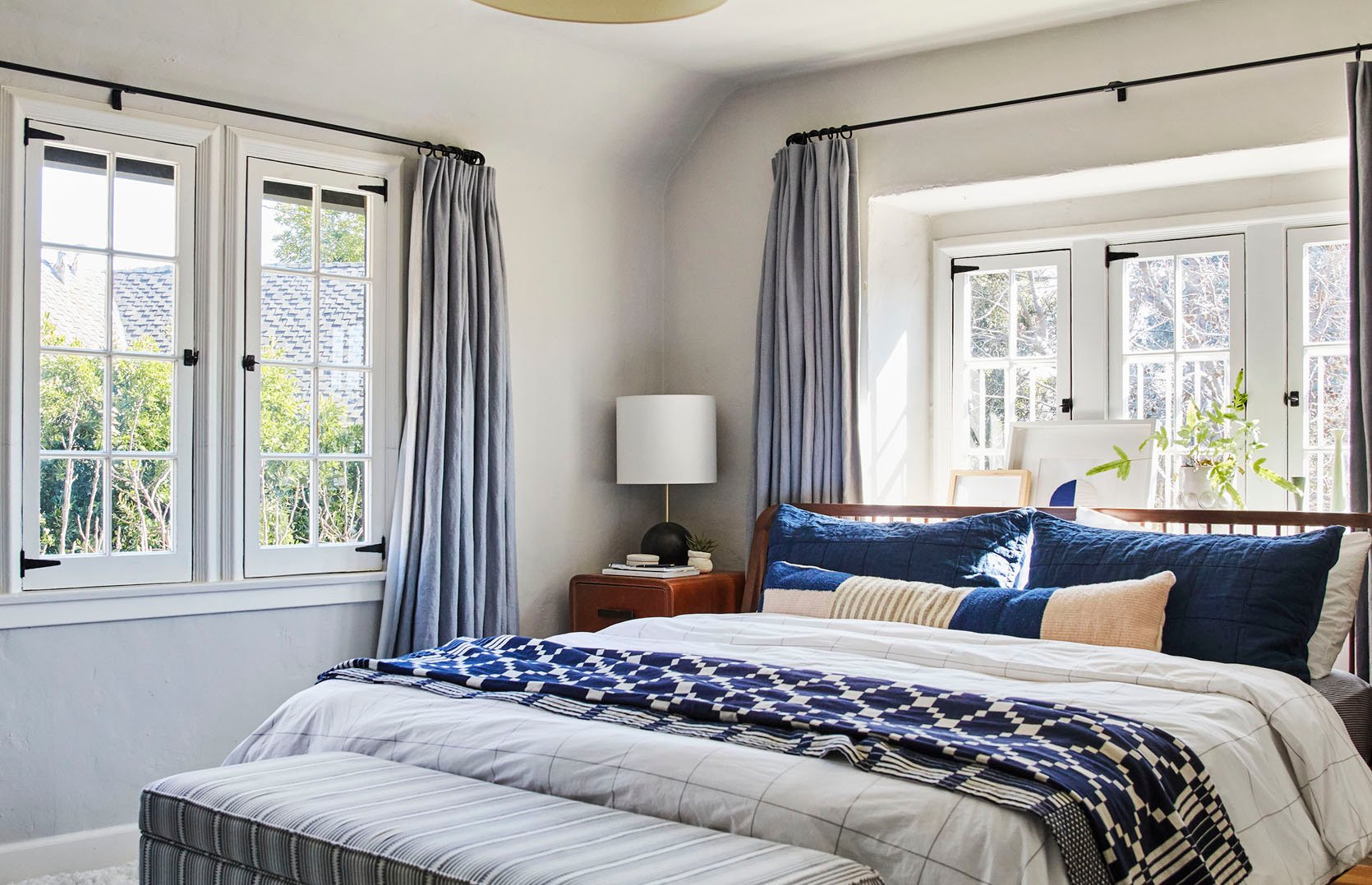 Bed In Front Of A Window