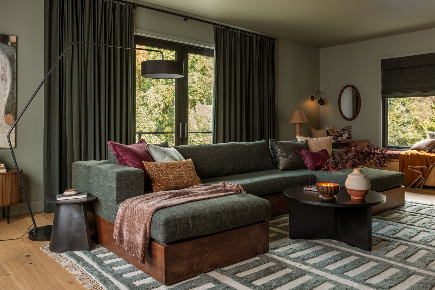 cozy family room