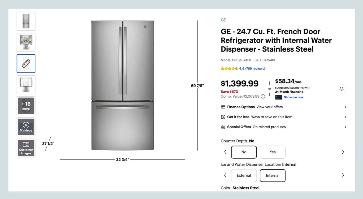 I Bought A Counter-Depth Fridge & Here’s What I Honestly Think About It ...