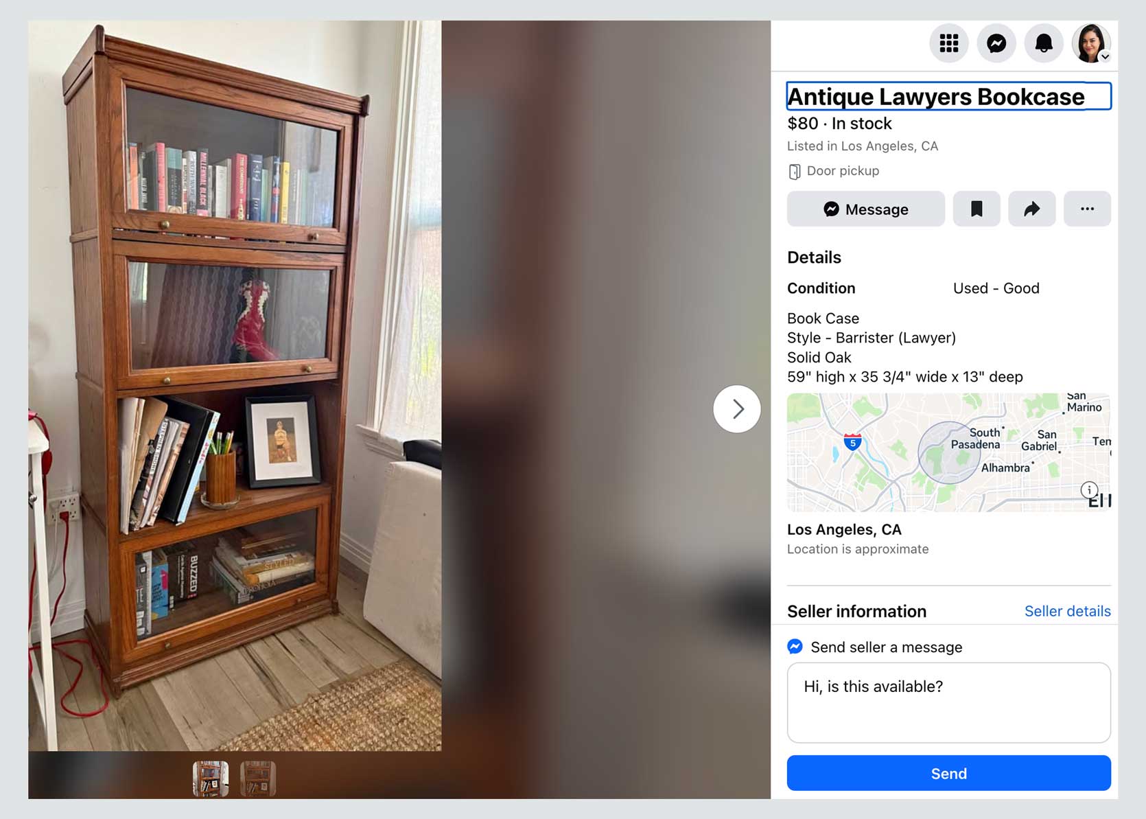 Facebook Marketplace Furniture