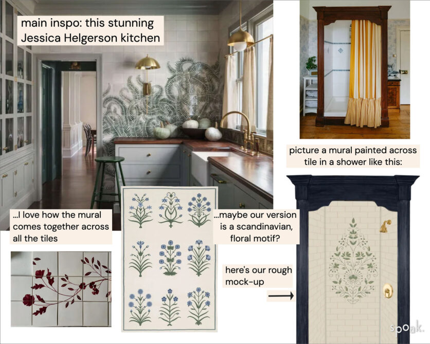 Strange Tile Patterns Guest Cottage Weird Tile Ideas…The Fun Continues - Emily Henderson