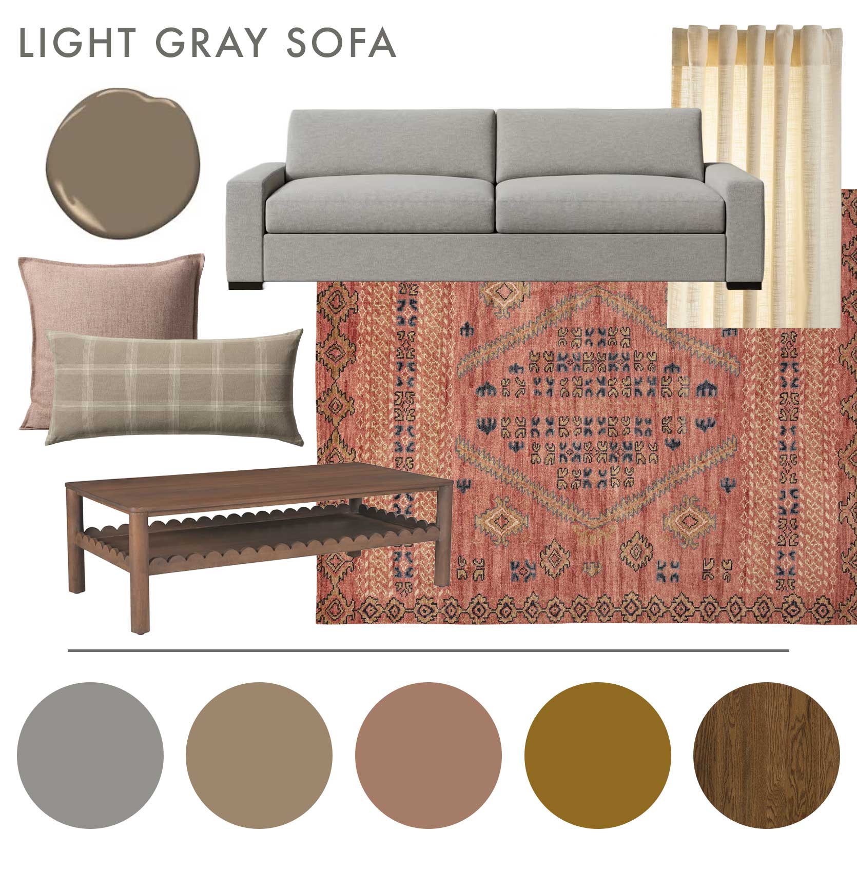 gray sofa