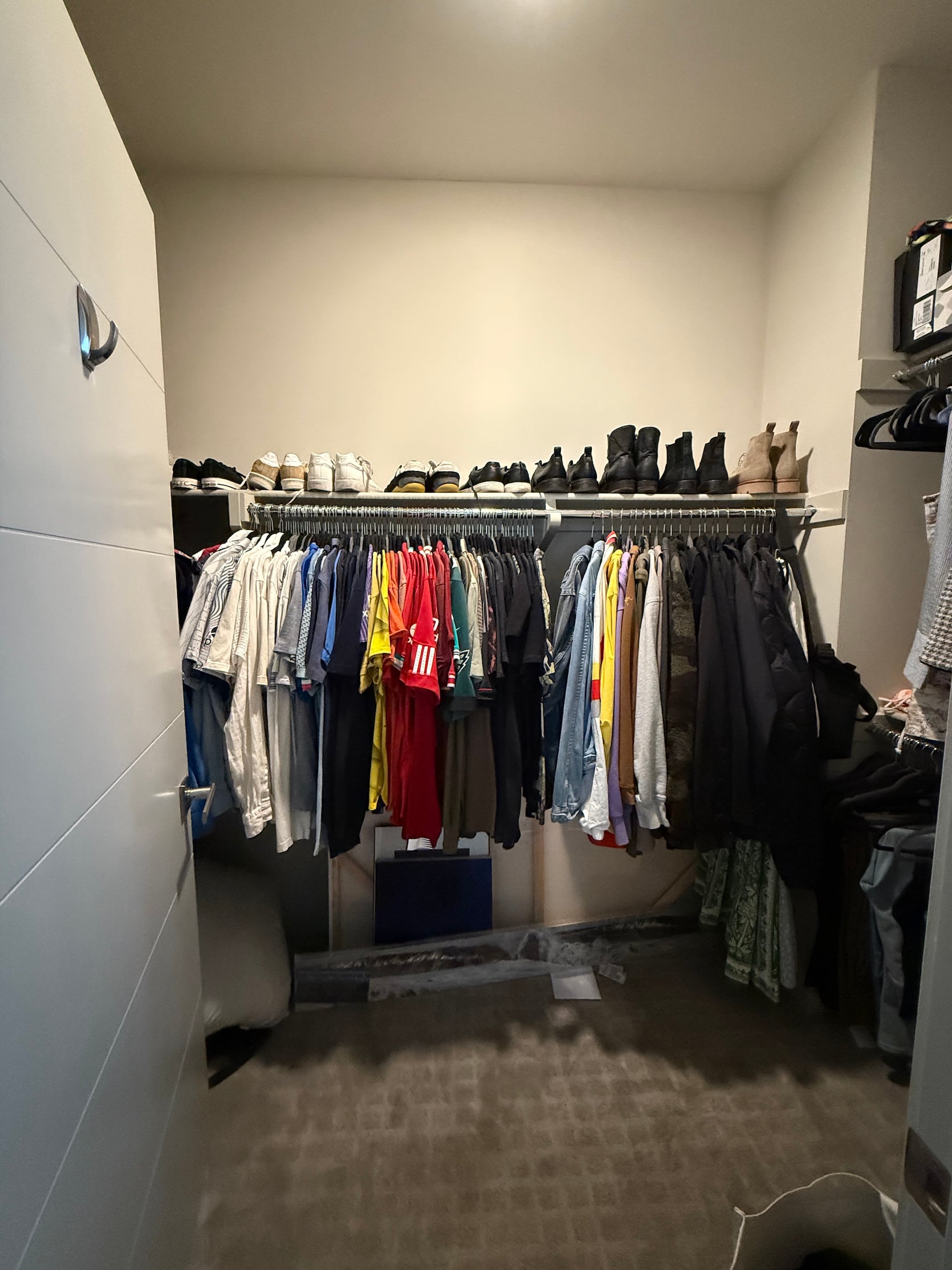 Builder-Grade Closet