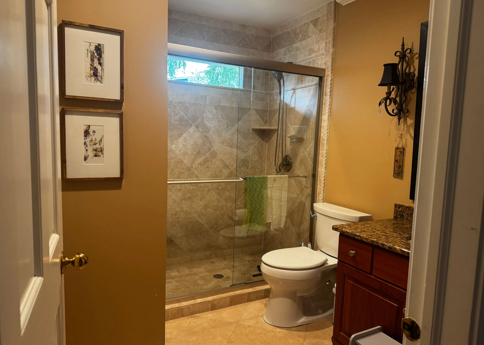 Tuscan Bathroom