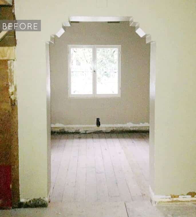 California Country French_Dining Nook_Before