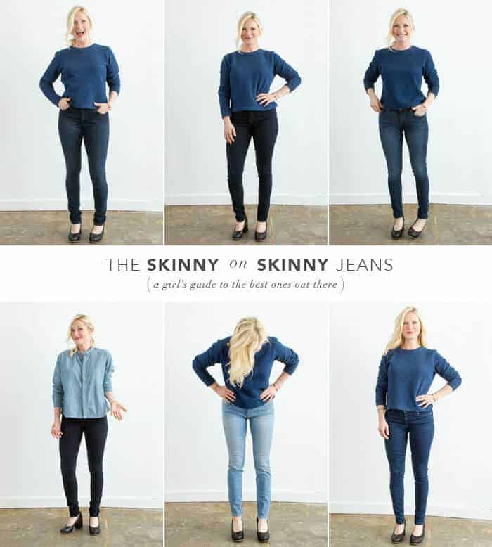 Guide to Skinny Jeans_Fashion_Emily Henderson_Best Jeans_Affordable_with copy_grid
